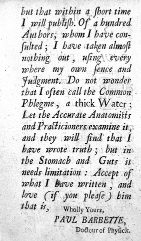 The practice of the most successful physitian Paul Barbette / ... with the notes and observations of Frederick Deckers ... Faithfully rendered into English.