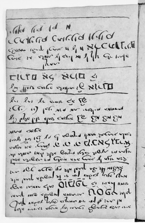 view Folio 9 verso of Hebrew Manuscript A 19