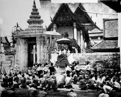 Siam [Thailand]. Photograph, 1981, from a negative by John Thomson, 1865.