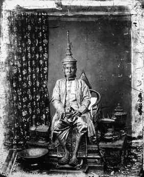 Siam [Thailand]. Photograph, 1981, from a negative by John Thomson, 1866.