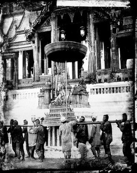 Siam [Thailand]. Photograph, 1981, from a negative by John Thomson, 1865.