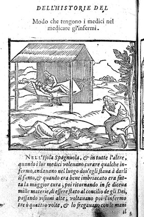 La historia del Mondo Nuovo ... Laqual tratta delle isole, et mari nuovamente ritrovati, et delle nuove città da lui proprio vedute, per acqua, et per terra in quattordeci anni / Nuovamente ristampata, et illustrata con la giunta d'alcune cose notabile dell'Isole di Canaria.