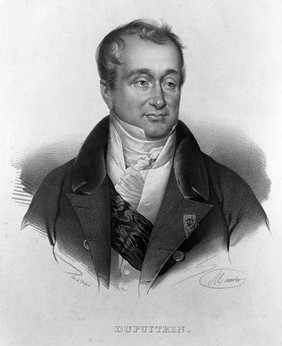 Portrait of Guillaume Dupuytren