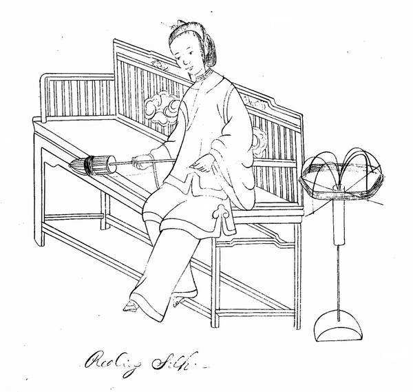 Chinese sketches album.