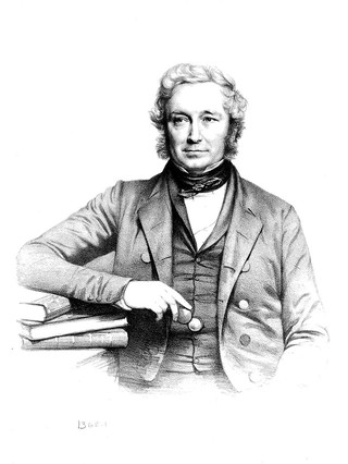 John Stevens Henslow. Lithograph by T. H. Maguire, 1849.
