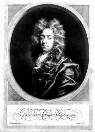 William Cowper. Mezzotint by J. Smith, 1698, after J. Closterman.