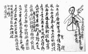 view Chinese manuscript letter.