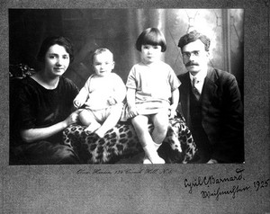 view Photograph of C.C. Barnard and Family