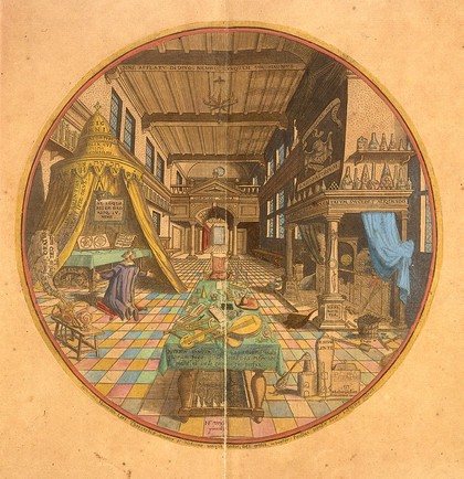 Amphitheatrum sapientiae aeternae solius verae, Christiano-Kabalisticum, divino-magicum, nec non physico-chymicum, tertriunum, catholicon  [Heinrich Khunrath].