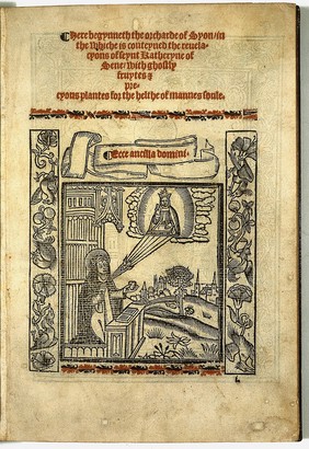 Here begynneth the orcharde of Syon, in the whiche is conteyned the Revelacyons of Seynt Katheryne of Sene, with ghostly fruytes and precyous plants for the helthe of mannes soule / [Catherine].