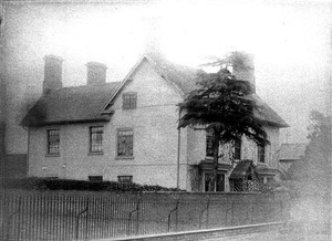 view A house, possibly Wolston, near Coventry. Home to CMW (Moran) during childhood