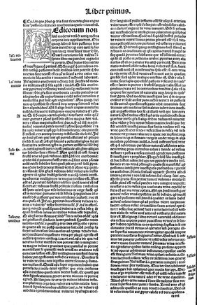 Folio from "Opera omnia", Galen, 1528