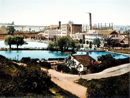 The Chemical Works at Dartford circa 1896