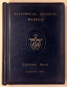 Wellcome Historical Medical Museum's visitors book, 1913