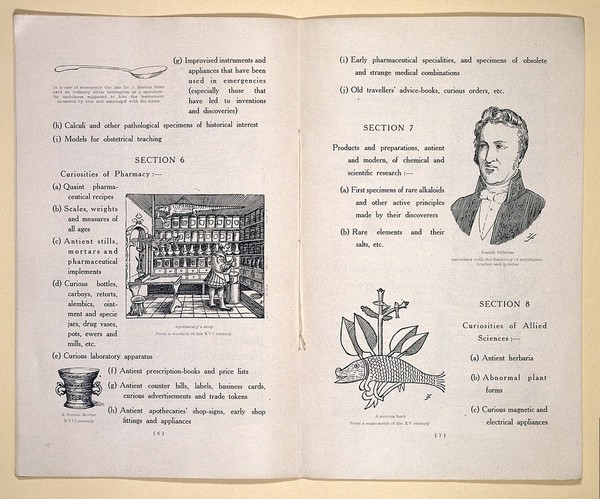 Circular: Historical Medical Exhibition; c. 1910