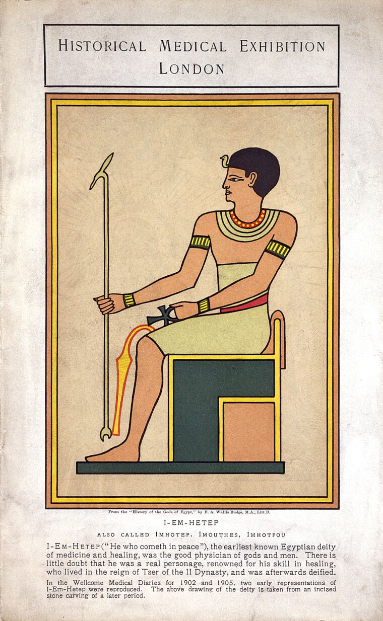 egyptian medicine god