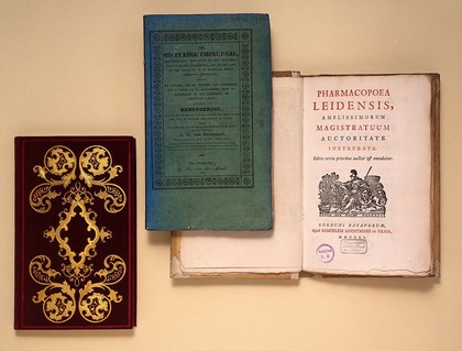 Selection of books from the Royal Dutch Collection.