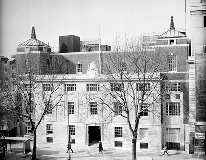 Bentley House, front facade; by Chris