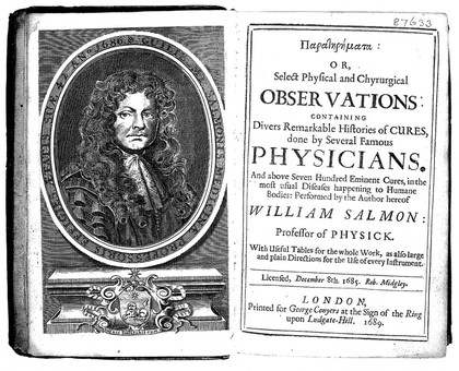 William Salmon, Select Physical and Surgical Observations