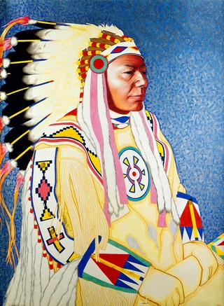 George Star. Pastel by W. Langdon Kihn.