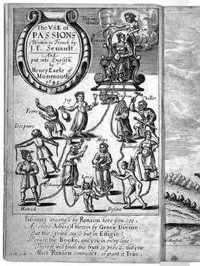 Symbolic engraving from The use of passions.