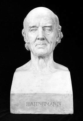 Samuel Christian Friedrich Hahnemann. Plaster by P.-J. David d'Angers, 1837.