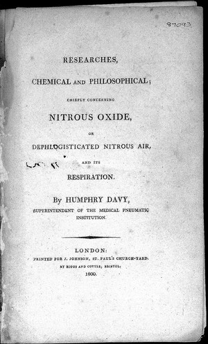 view Sir Humphrey Davy, Researches,...