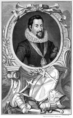 view Robert Carr or Ker, Earl of Somerset (d. 1645). Engraving by Jacobus Houbraken, ca. 1749.