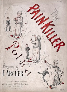 The Pain-killer Polka song, circa 1899.