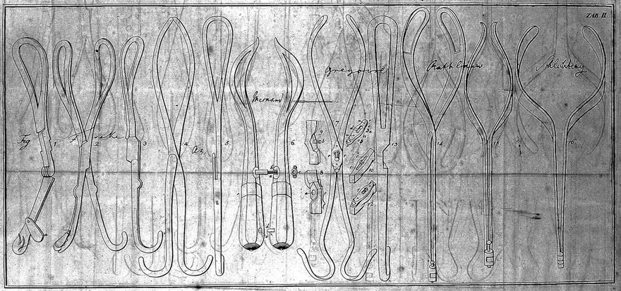 Litterärische und kritische Geschichte der Zangen und Hebel in der Geburtshülfe / Johann Mulders; Aus dem Lateinischen übersezt und mit einigen Anmerkungen versehen von Johann Willhelm [sic] Schlegel.