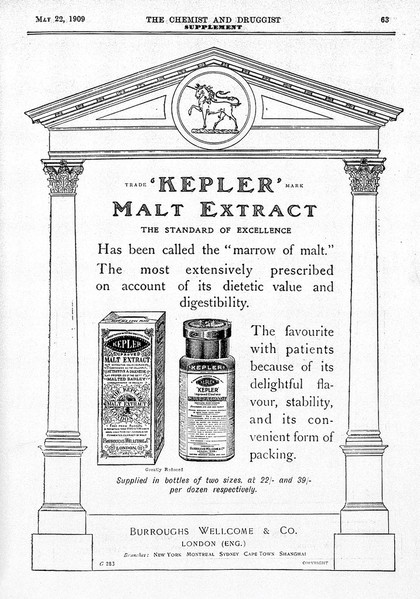VINTAGE 1950S/1960S Jar Of Extract Of Malt And Cod Liver Oil