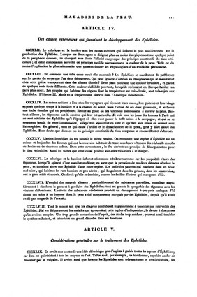 Description des maladies de la peau observées à l'Hôpital Saint-Louis. Et exposition des meilleures méthodes suivies pour leur traitement / par J.L. Alibert.