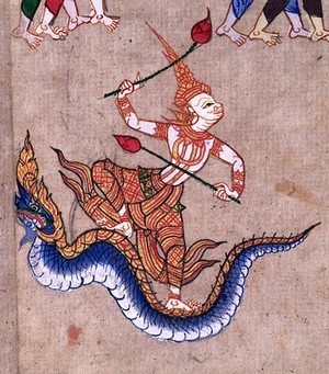 view Thai manuscript 7, Divination