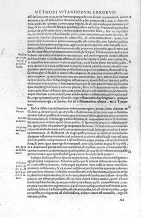 Methodi vitandorum errorum omnium, qui in arte medica contingunt libri quindecim. Quorum principia sunt ab auctoritate medicorum & philosophorum principum desumpta, eaque omnia experimentis, & rationibus analyticis comprobata ... / [Santorio Santorio].