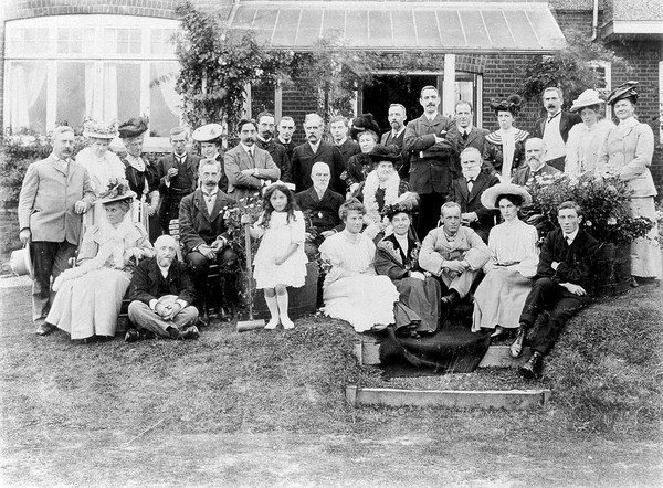 Group shot, Northwood Middlesex, c. 1900