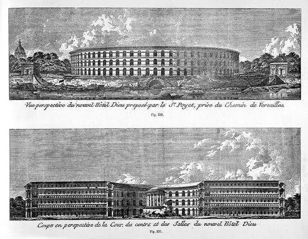 Los edificios hospitalarios a traves de las edades / [Ernest Wickersheimer].
