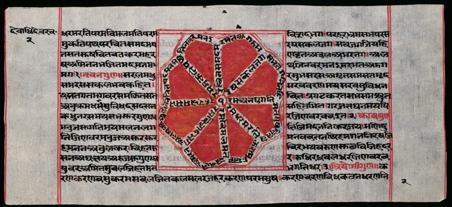 Hindi Manuscript 554, folio 2b