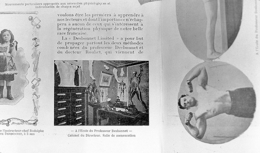 La Culture Physique, 1904. The school of Desbonnet.