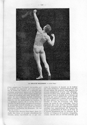 La Culture Physique, "La beaute moderne".