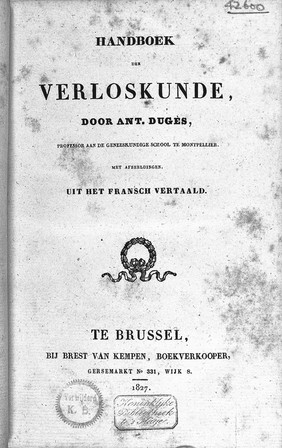 Handboek der verloskunde ... / uit het Fransch vertaald.