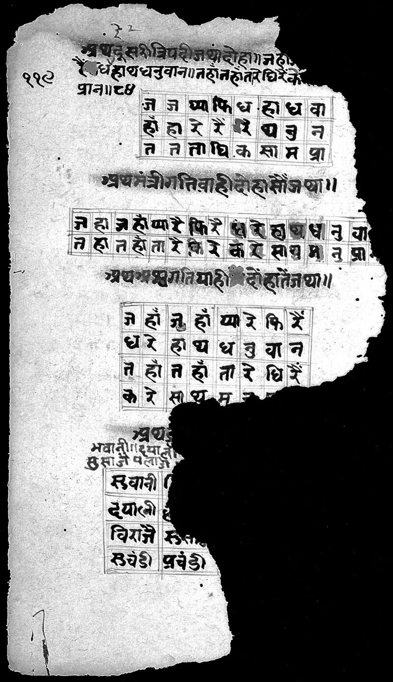 Hindi Manuscript 775, folio 14b | Wellcome Collection