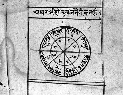 Hindi Manuscript 266, folio 3a