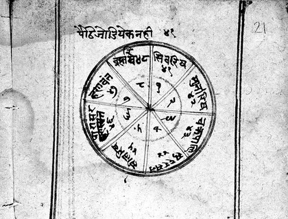 Hindi Manuscript 266, folio 21a