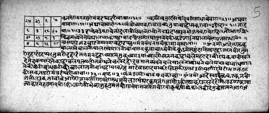 Hindi Manuscript 340, folio 5a