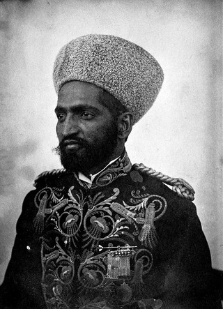 The Indian Punjabi Mir Munshi Sultan Mohammad, head of the English department of the secretarait of Emir Abd or-Rahman. Translator and compiler of the autobiography of the Emire and Afghanistan ambassador to London.