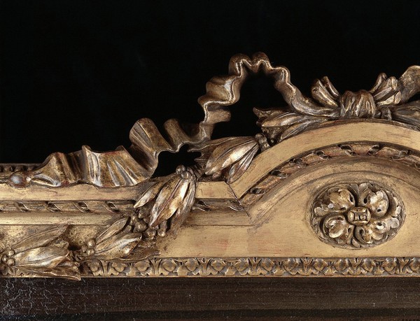 A man vaccinating a young child held by its mother, with other members of the household looking on. Oil painting by L.-L. Boilly, ca. 1806.