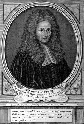 Gaspard Poitevin. Engraving by E. Desrochers, 1716.