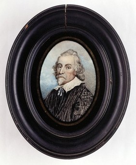 William Harvey. Watercolour.