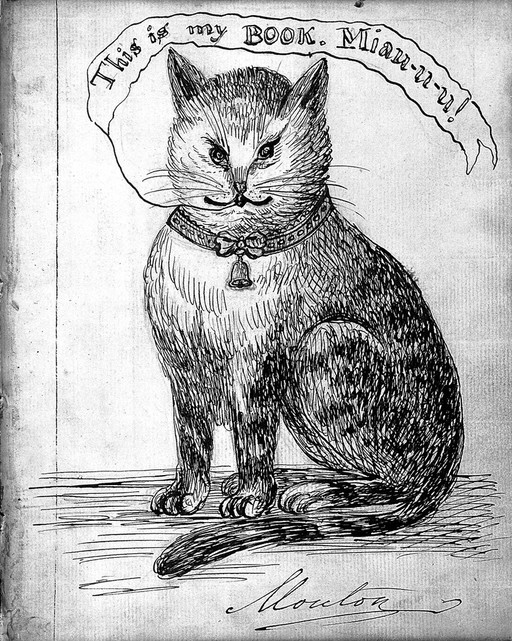 Emily M. Madden: This is my book. Miau-u-u! 1859