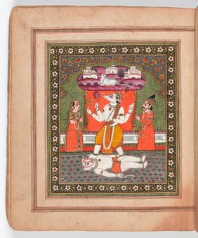 Varaha avatara of Visnu.